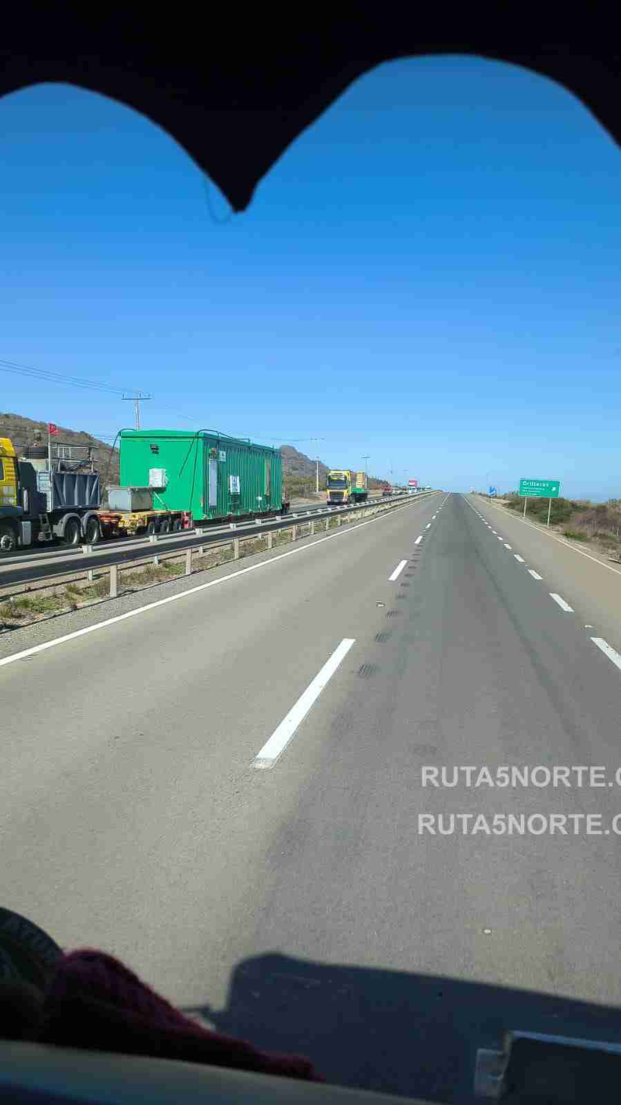 Reporte en vivo Ruta 5 Norte