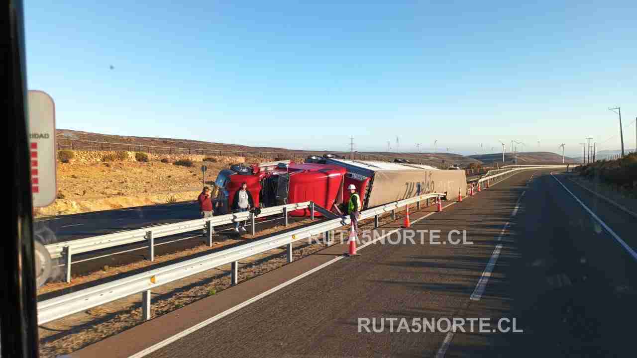 Reporte en vivo Ruta 5 Norte