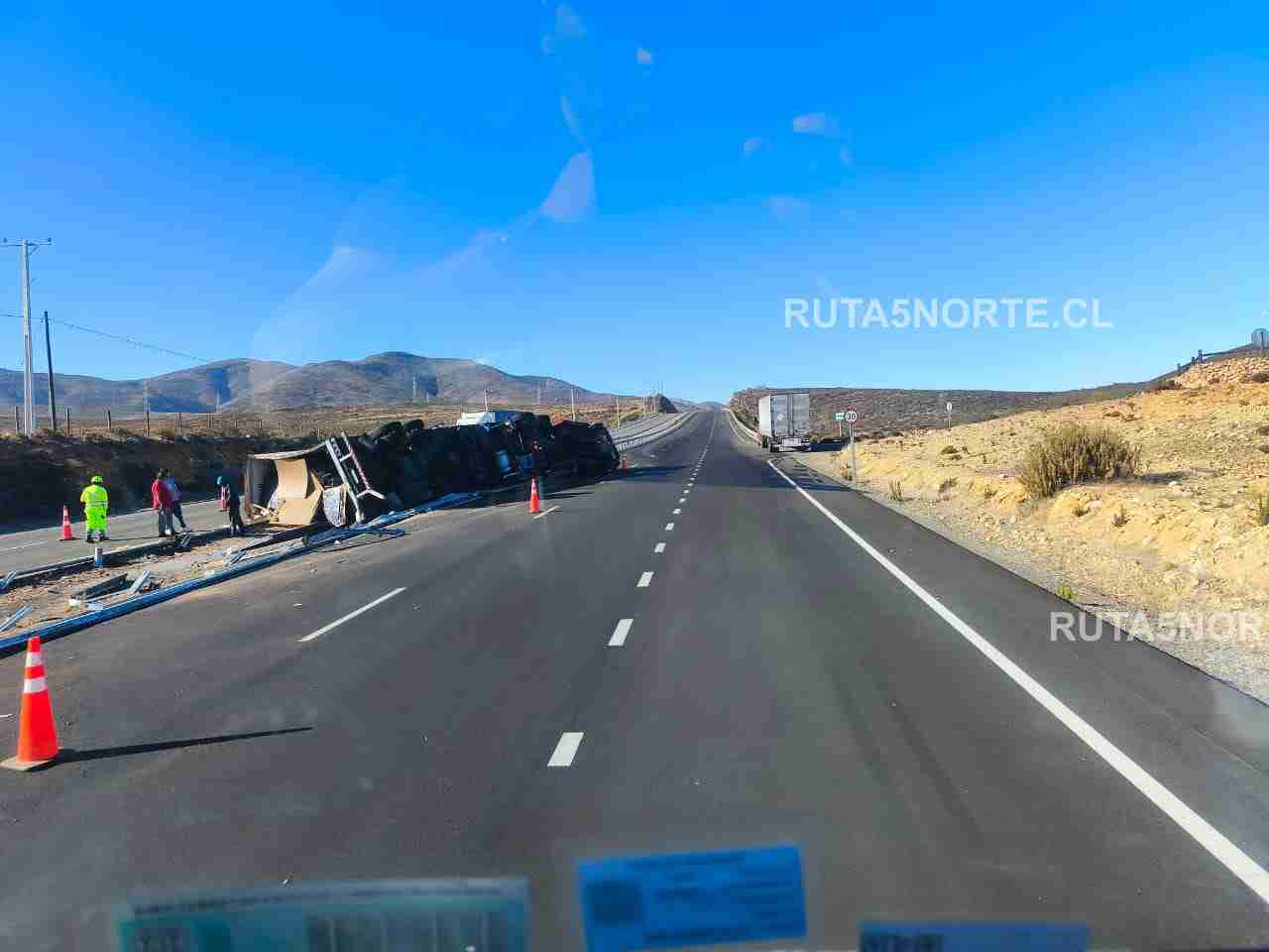 Reporte en vivo Ruta 5 Norte